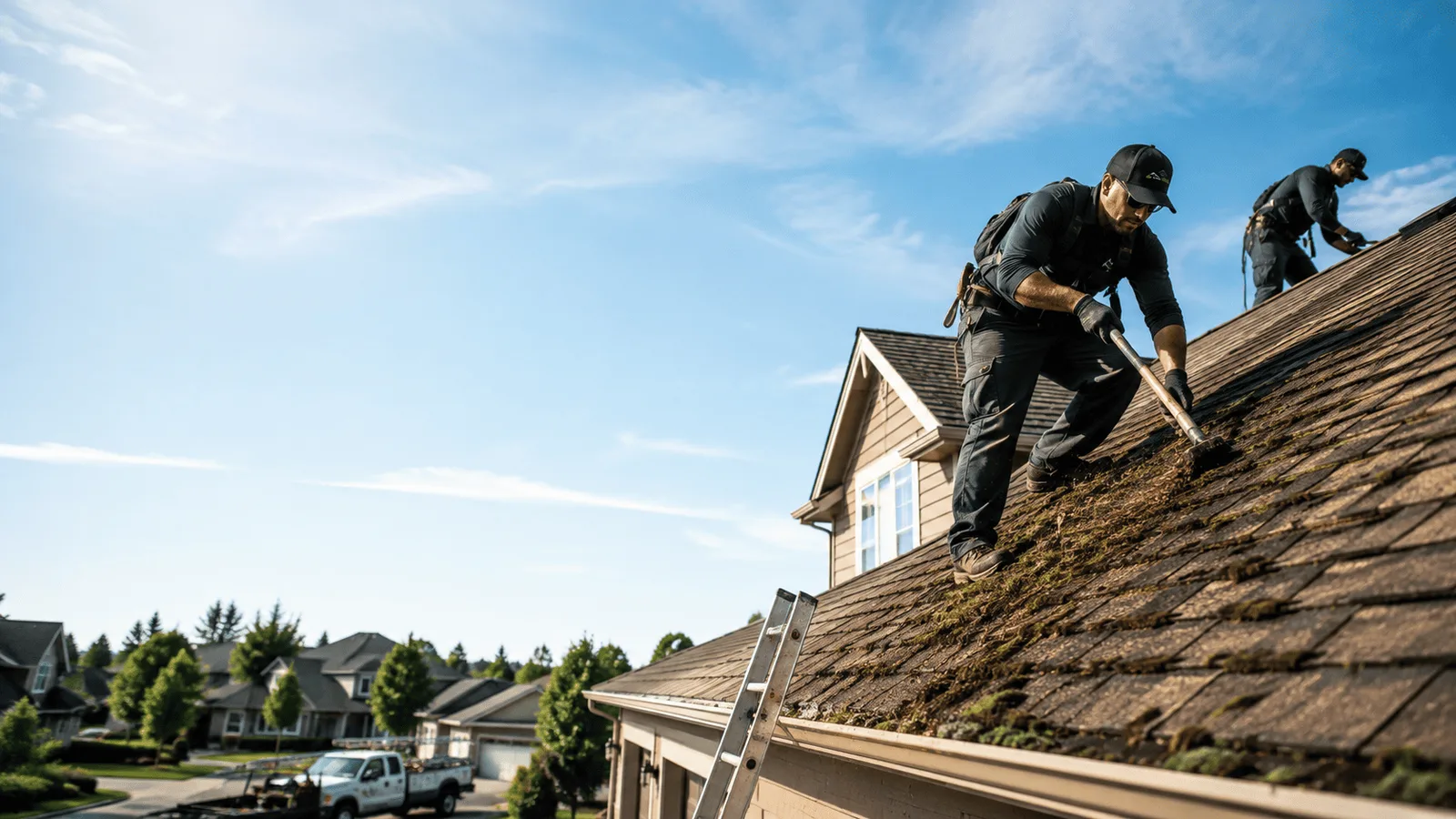 Roof Moss Removal in Slingerlands, NY near me